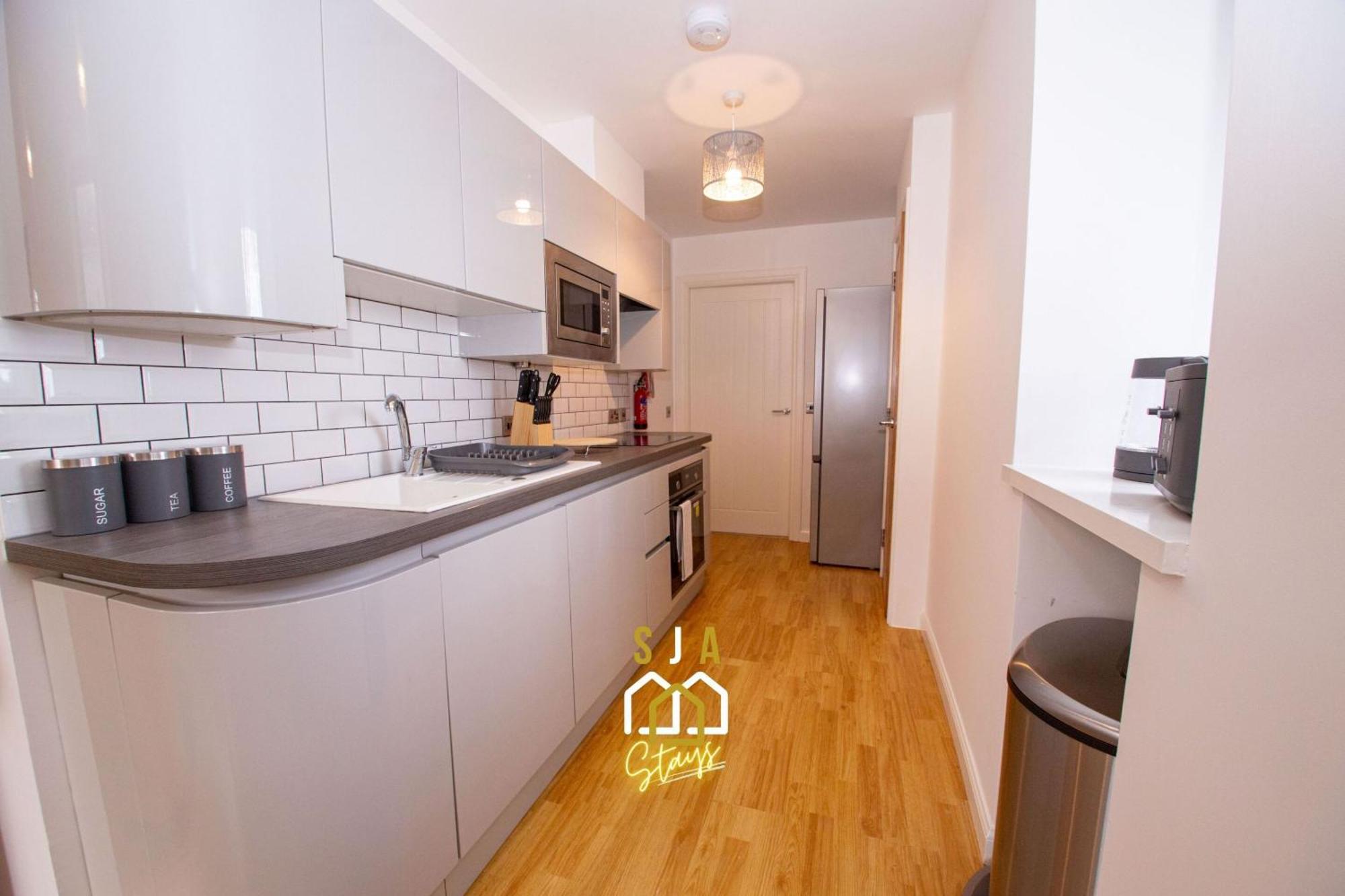 Affleck Stay 2 - Sja Stays - Modern 2 Bed Apartment Aberdeen Exterior foto